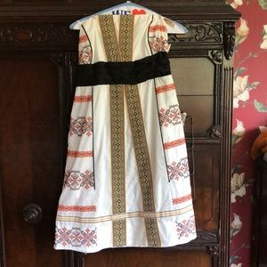 **RARE Anthropologie Floreat strapless dress